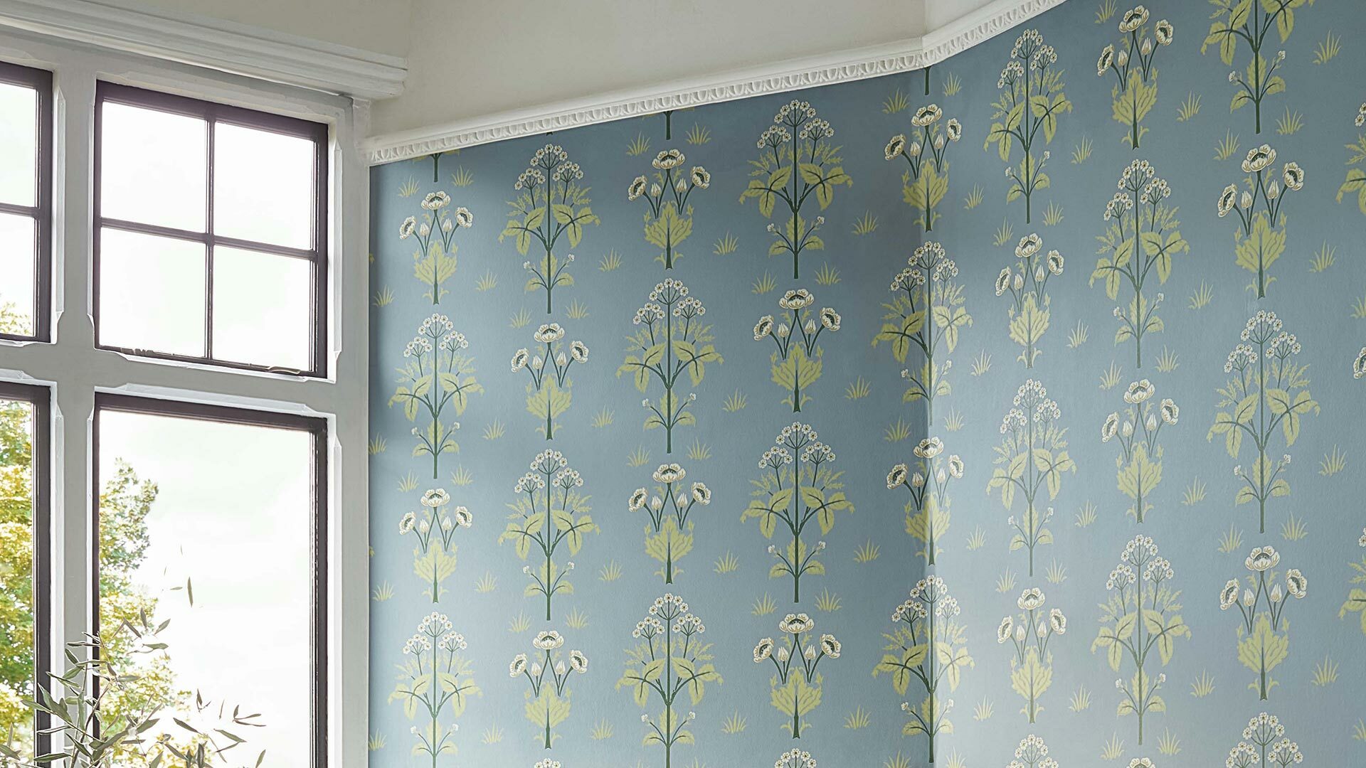 Morris and Friends Wallpapers Meadow Sweet
