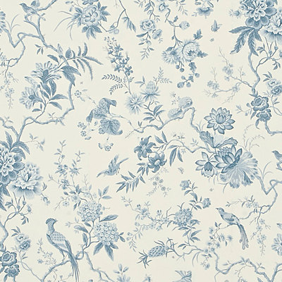 Pillemont Toile Ivory / China Blue