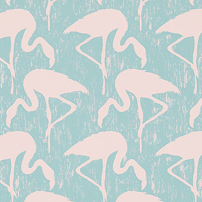 Flamingo Turquoise Pink