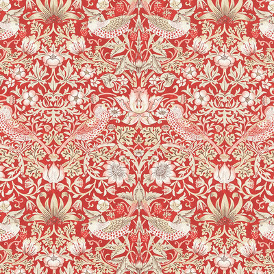 Strawberry Thief Indian Red
