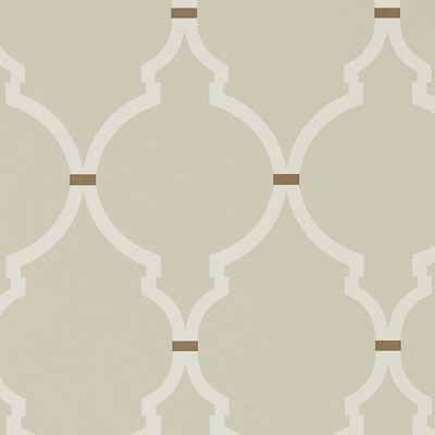 Empire Trellis Linen / Cream