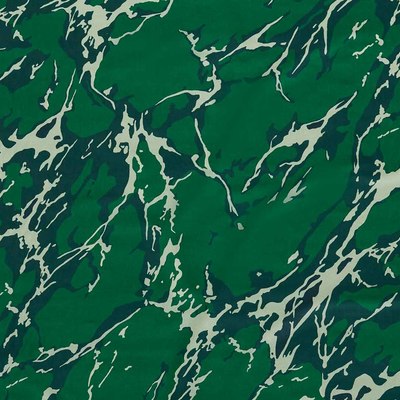 French Marble Velvet Malachite