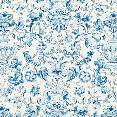 Pompadour Print Indigo