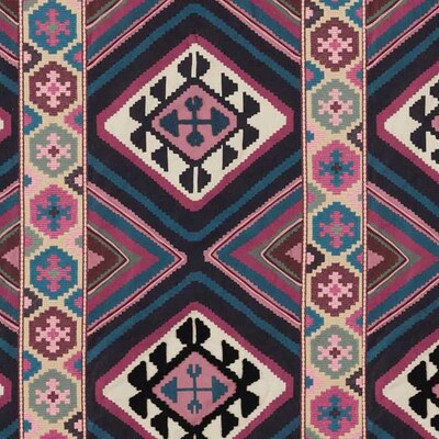 Dorothys Kilim Barbed Berry / Indigo