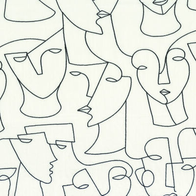Visage Black & white