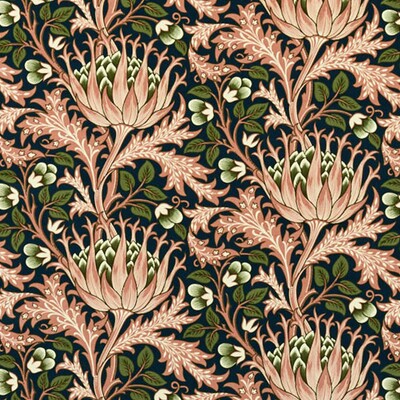 Artichoke Velvet Inky Fingers / Blush