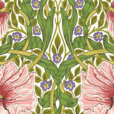 Pimpernel Sap Green/Strawberry