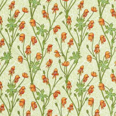 Monkshood Tangerine/Sage