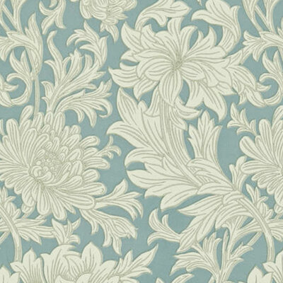 Chrysanthemum Toile China Blue/Cream