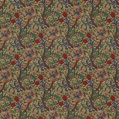 Golden Lily Minor Biscuit/Indigo/Red
