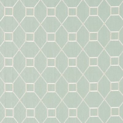 Baroque Trellis Wedgwood/Chalk