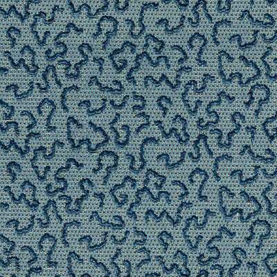 Domino Velvet Blue Stone