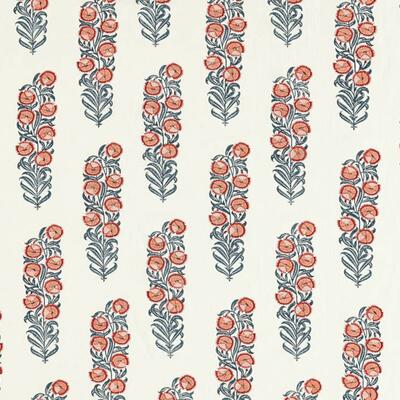 Sanganeri Block Print Indigo/Madder