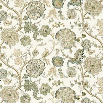 Salisbury Embroidery Yew Green