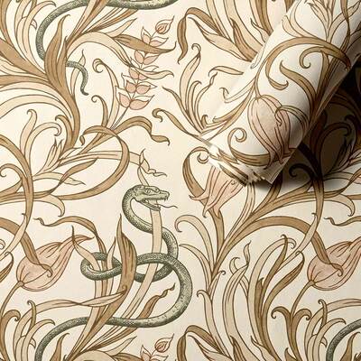 Snake & Tulip Blush/Eucalyptus