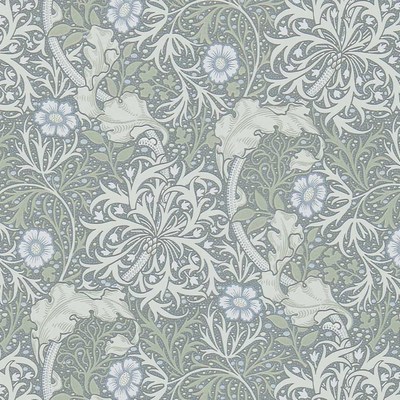 Morris Seaweed Silver/Ecru