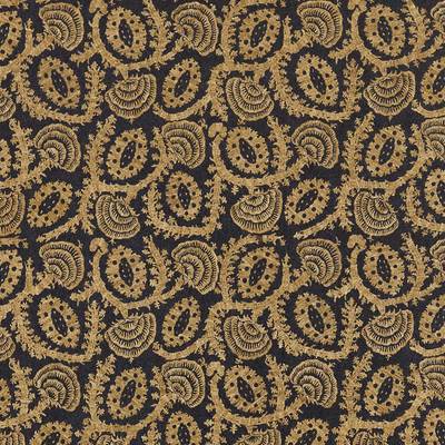 Suzani Embroidery Antique Gold/Vine Black