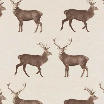 Evesham Deer Linen/Chalk