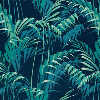 Palm house Ink/teal