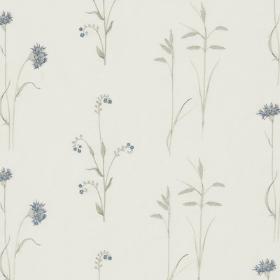 Meadow Grasses Cobalt/Chalk