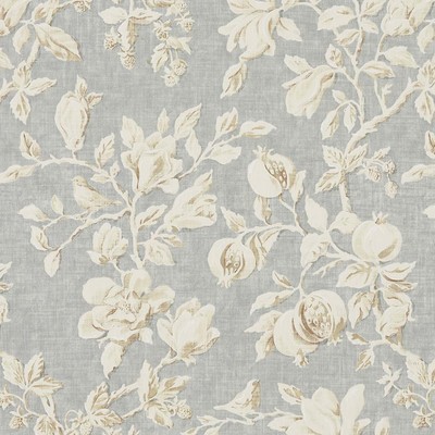 Magnolia & Pomegranate Grey Blue/Parchment