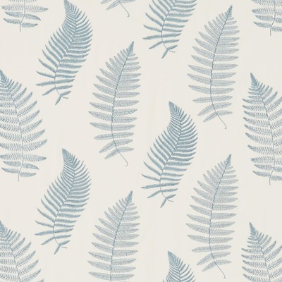 Fern Embroidery Powder Blue