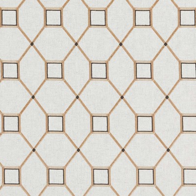 BaroqueTrellis Charcoal/ Gold 236357