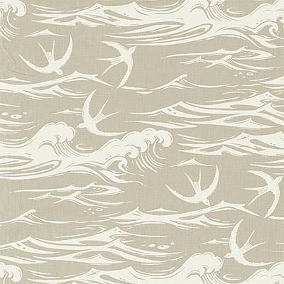 Swallows At Sea Linen