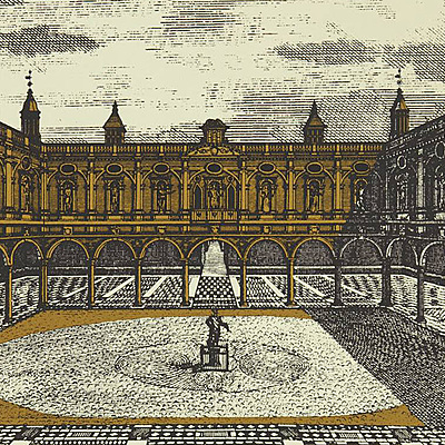 Royal Exchange Paris Grey Gold