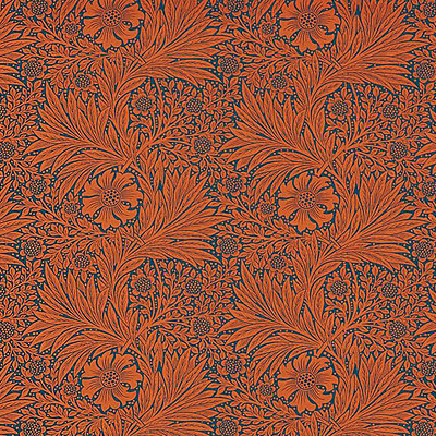 Marigold Navy Burnt Orange